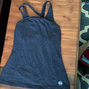 Pure barre blank printed workout tank